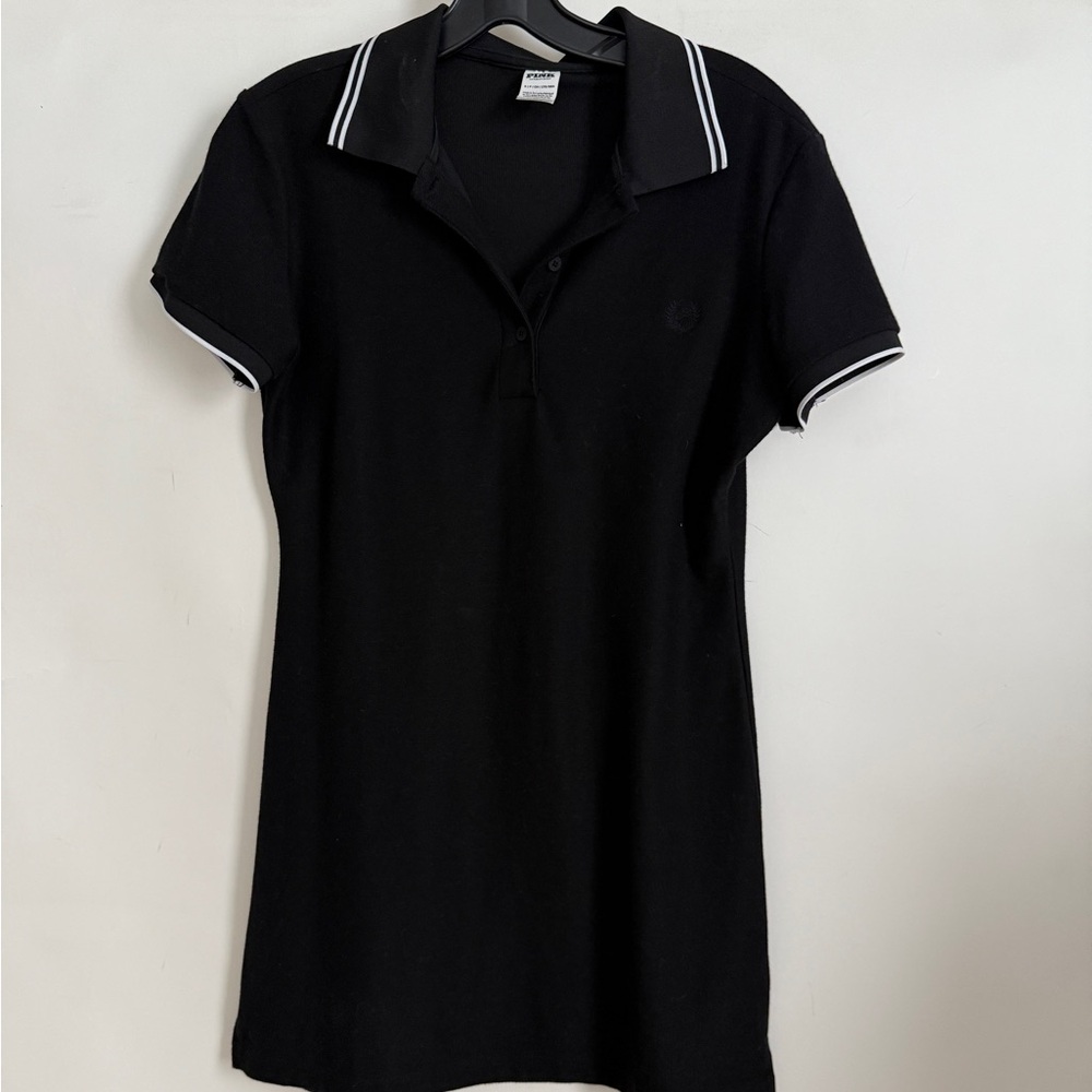 PINK Victoria's Secret Black Polo Dress